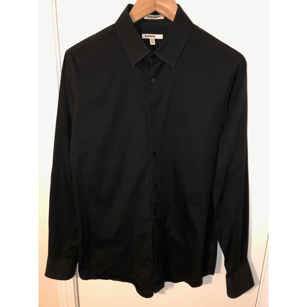 Black Express Men’s Dress Shirt